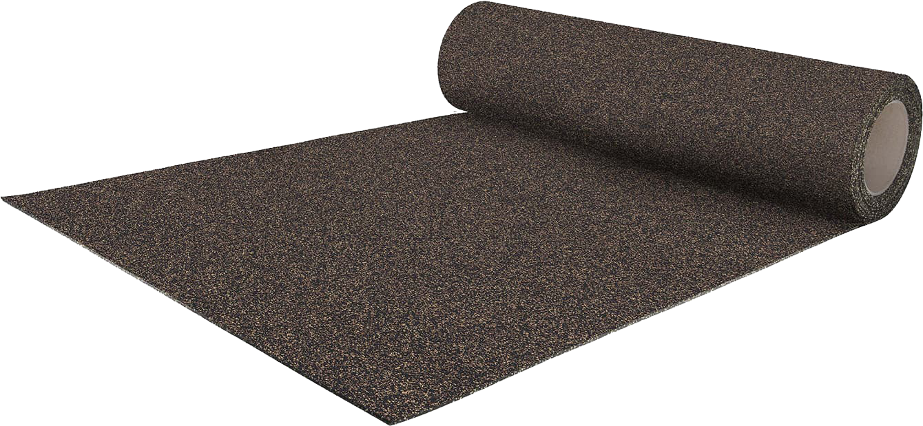 A roll of Regupol Rubber Flooring: regupol everroll classic